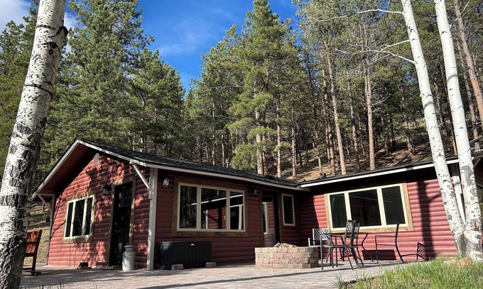 Conifer Cabin | New! Aspen turning! 1 hr from DIA! Gas firepit & Wifi