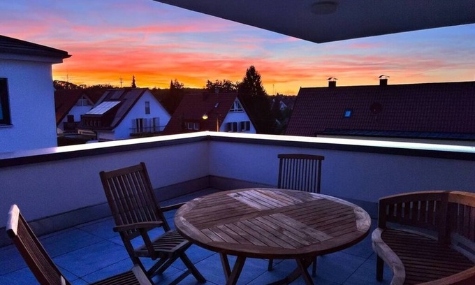 Ludwigsburg Apartment | New baroque penthouse blue