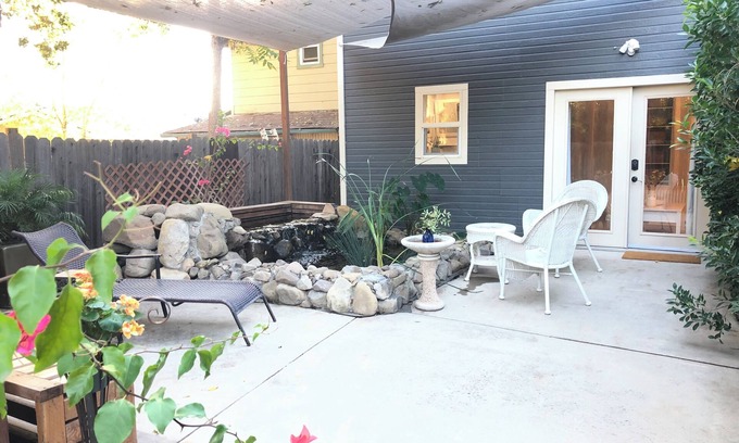 Ojai Apartment | NEW! Beautiful Downtown Ojai Studio with Private Patio