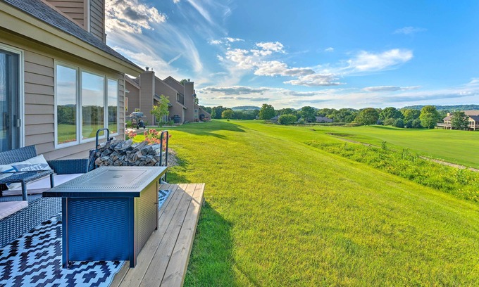 The Galena Territory House | NEW! Boutique Galena gem with golf course views!