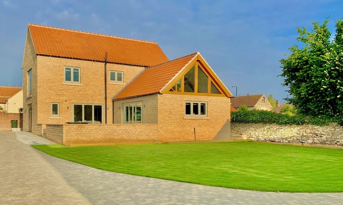 Bircotes House | New Build Luxury Detached Stone House in Idyllic Village