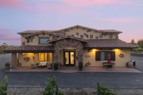 Temecula House | New-Build Temecula Villa with King Suite Fireplace Vineyard Views The Villa by AvantStay