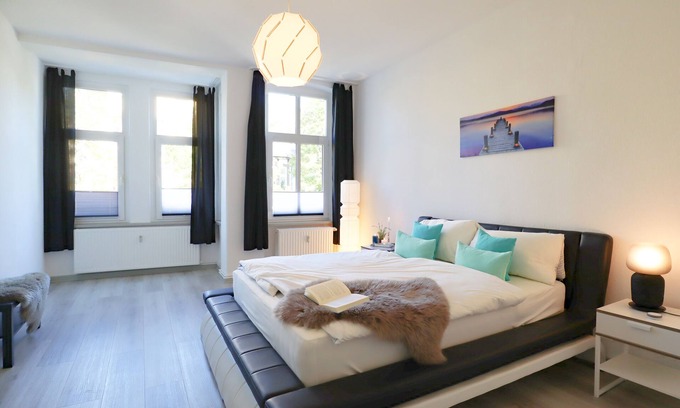 Magdeburg Apartment | *NEW* Central (5min to city center) *Netflix & Amazon Prime* Kleiststrasse 4 MD