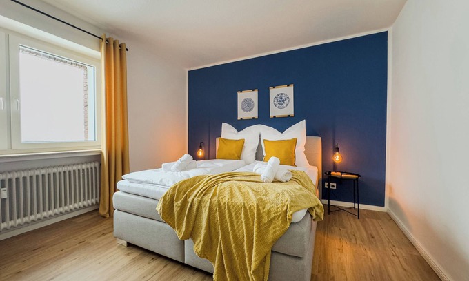 Lemfoerde Apartment | NEW! Central and modern apartment in top location & close to the Dümmer