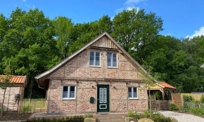 Warendorf House | New charming half-timbered house by the lake in the idyllic Münsterland region