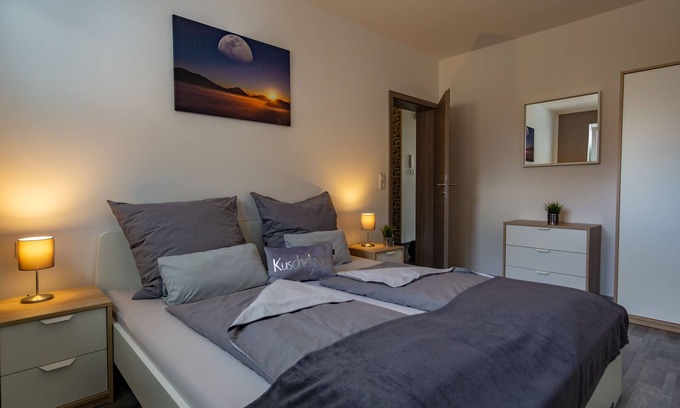 Schwemlingen Apartment | New comfort apartment with garden, terrace and barbecue. Feeling good included.