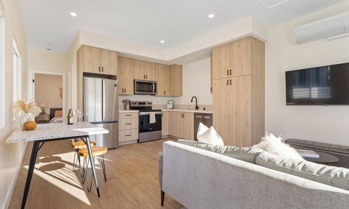 University Heights House | New Construction 1-bedroom San Diego urban bungalow with AC and parking