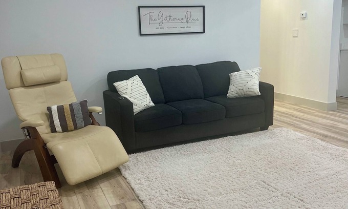 Pleasant View Apartment | New construction- 1-bedroom 1 bath- basement apartment- clean and cozy!