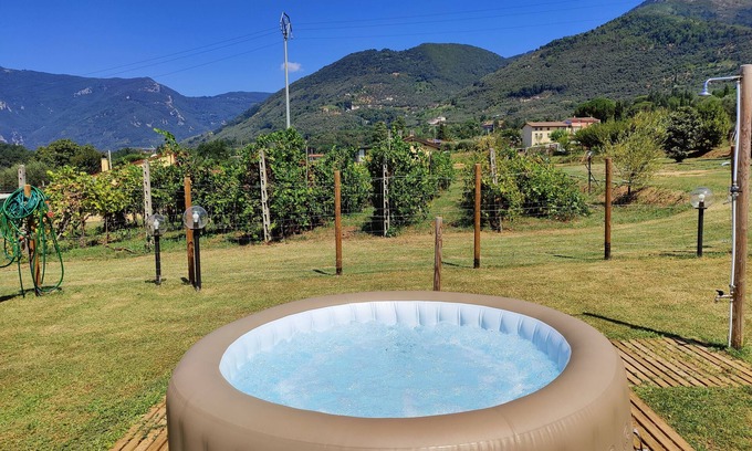 Camaiore House | New country house for families, smart working and dogs with outdoor jacuzzi