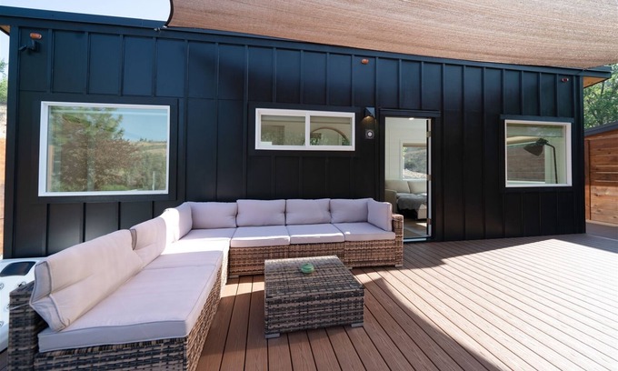 Madras House | NEW! Eagles Landing B04 Tiny Home - Hot Tub