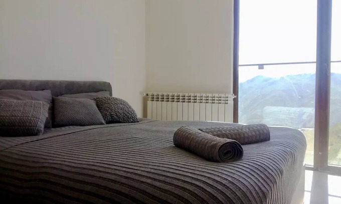 Kazbegi Apartment | New Gudauri Smart Apartment Loft2, #549. 2 min. walk to Gondolan