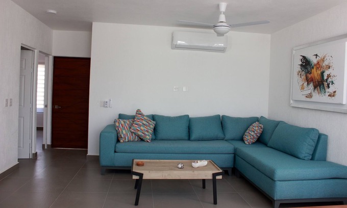 Valle Dorado House | New Home by the beach. Gym and Pool Access