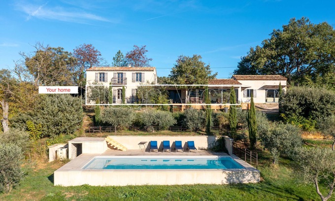 Malaucene House | New House : quiet, view, Mont Ventoux