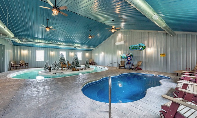 Waterfront Greens House | New! Lazy Creek: Lake Access, Dogs Welcome, Pool, Lazy River!