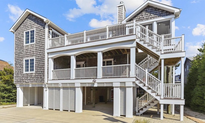 South Bethany House | NEW LISTING 2024! Exceptional custom vacation home located just steps from the beach front in beautiful family friendly South Bethany!