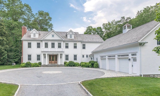 Weston House | NEW LISTING! Classic New England Estate with Modern Appeal by RedAwning