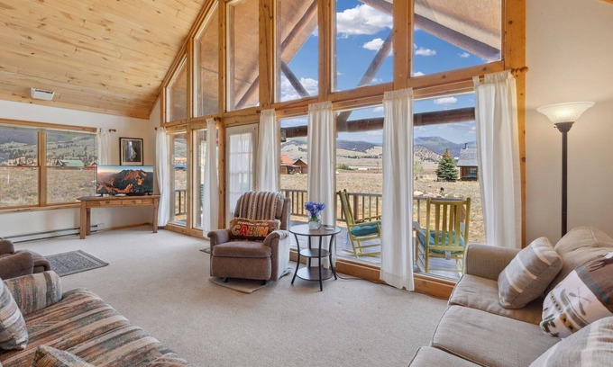Creede House | New Listing! Close to a Historic Mining Town - ATVs Welcome - Fireplace/Deck