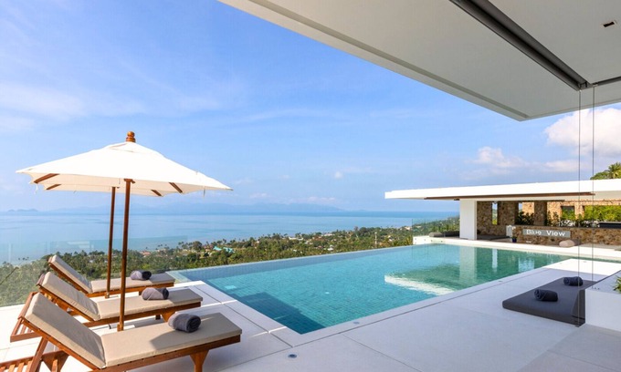 Mae Nam House | New Listing Grand Blue View Estate - 2 adjacent villa 10BR sleeps 24 Sea Views