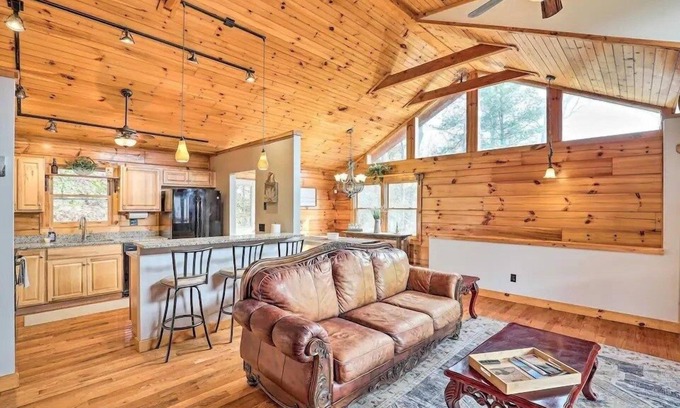 Canton House | NEW LISTING! Mountain Serenity: Rustic Cabin Getaway by RedAwning