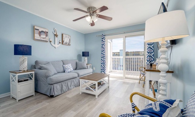 Midtown Ocean City Condo | New Listing Two bedroom ocean block with pool!