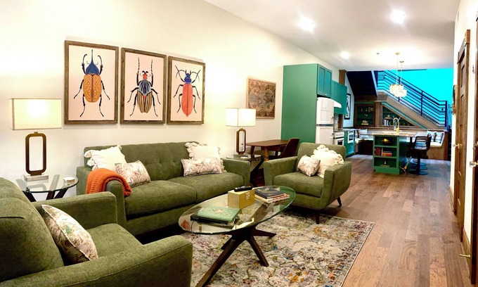 Downtown Chattanooga Condo | NEW luxury 2-story loft in heart of walkable, historic Southside neighborhood