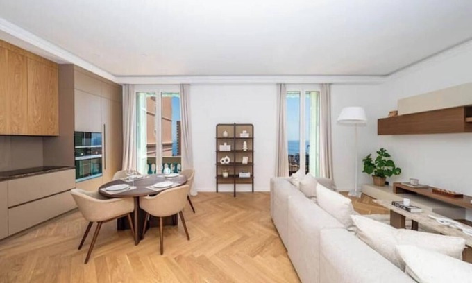 Fontvieille Condo | New Luxury 3-Rooms with Sea View