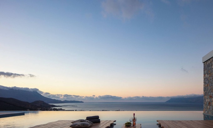 Kissamos Villa | New luxury Villa Camellia with breathtaking view!