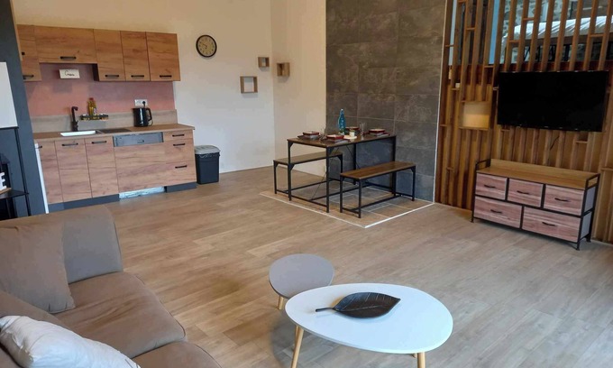 La Chapelle-Agnon House | New: Maison Neuve Coeur Parc Naturel Terrace/Garden Pets welcome