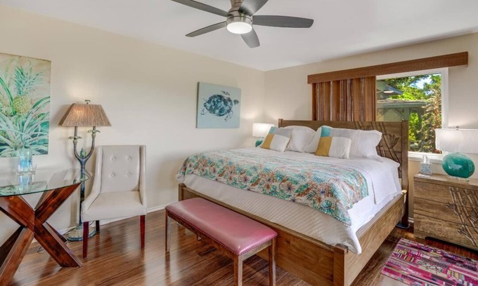 Lawai House | NEW! Marjorie's Kauai Inn-King Room - Panoramic Lanai