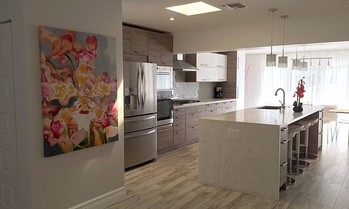 Fort Lauderdale House | New Modern Coral Villa ! Private Heated Pool !n1 Mile To Beach! BBQ !