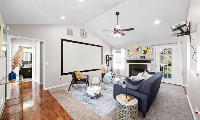 Lawrenceville House | NEW Modern Home Theatre