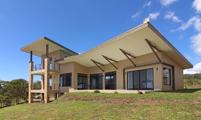 Tierras Morenas House | New Modern Home with Best view of Arenal Volcano and Lake Arenal