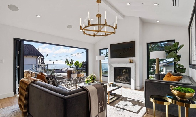 Moss Beach House | NEW! Ocean Whispers 4-Bedroom Home with Pool