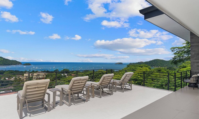 Coco House | NEW Oceanview Home - Two Terraces - Five Primary Suites - Smart TVs + Foosball - Gated Entry