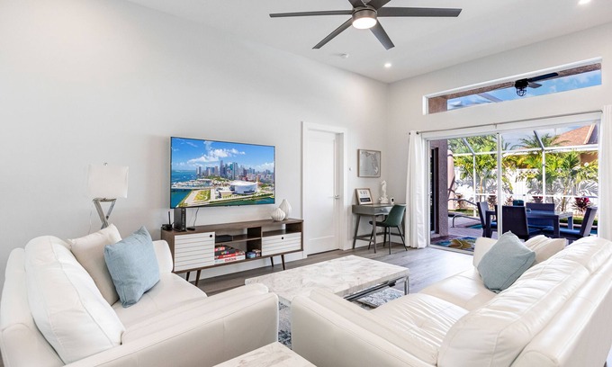 North Palm Beach Heights House | New On The Market! Newly Renovated 3BR/2BA Heated Pool & Screen Enclosure.