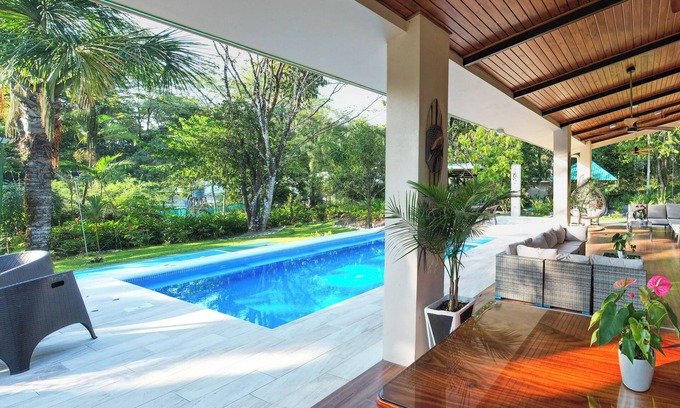 Pavones House | New Pavones Beach Resort, Yoga Deck, Pickleball Court, Pool, Gym, & Ice Plunge