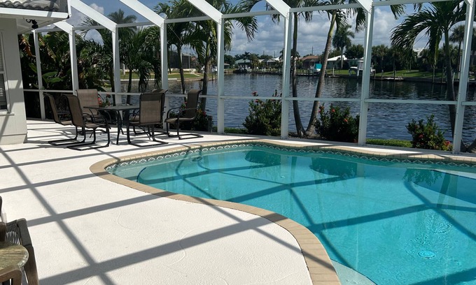 Punta Gorda House | New! Pool Home on Canal with Private Dock + Sunsets