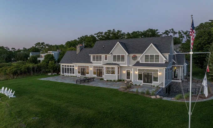 Empire House | New Premier Lake Michigan Beach Estate located on the water!