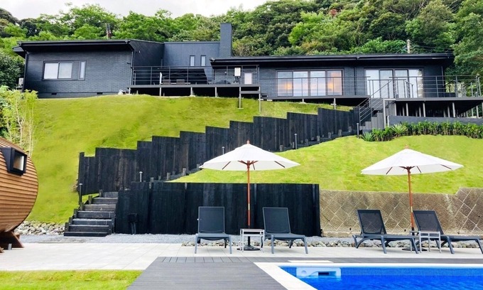 Tateyama Villa | New! Private villas with numerous activities to enjoy! (with swimming pool & sauna & Jacuzzi & BBQ facilities)