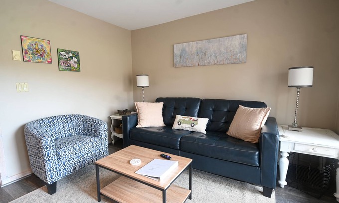 Mancelona Condo | New rental! COZY condo, sleeps 4. Close to LAKES, golf, pools, boat parking