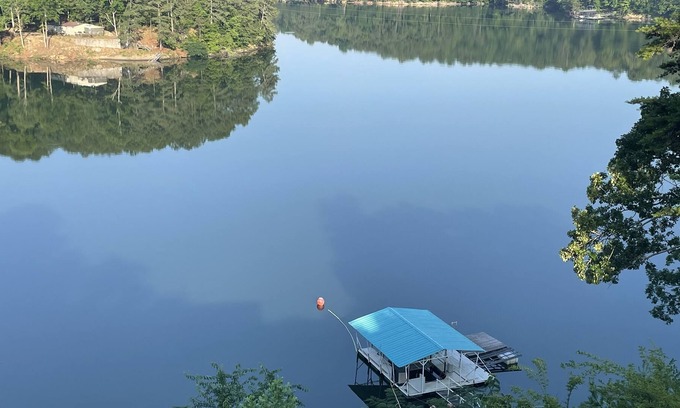 Arley Cabin | New Rental on Beautiful Lewis Smith Lake, AL! Enjoy the beautiful views all day