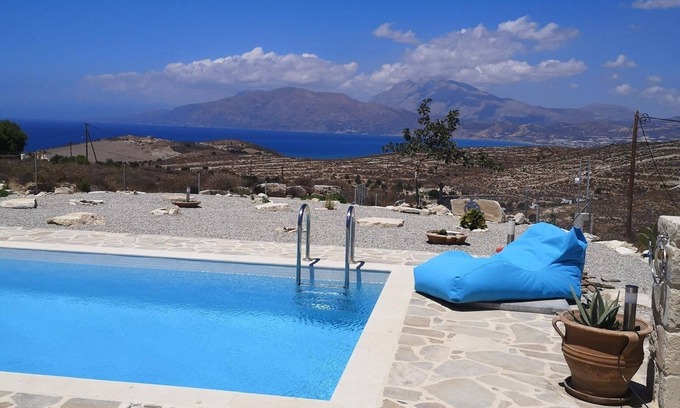 Kamilari House | New sea view villa