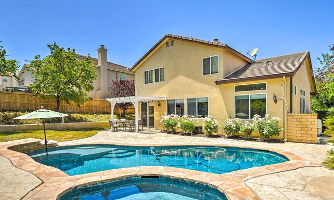 Canyon Country House | NEW! Sleek Canyon Country Abode w/ Outdoor Pool!