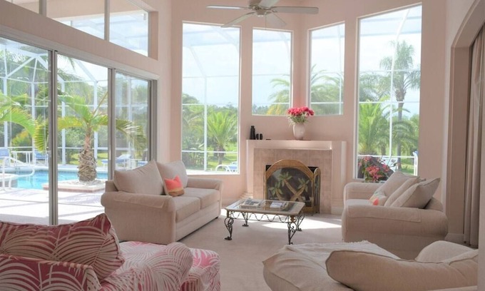 New Smyrna Beach House | New Smyrna Beach-sleep 2-12 Ocean,Pool,Spa,Gym,Garage,Pets,nFlagler Ave near all