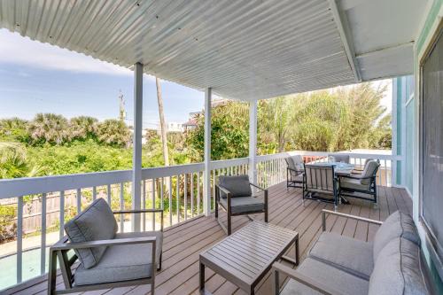 New Smyrna Beach House | New Smyrna Beach Home with Pool - Walk to Beach!
