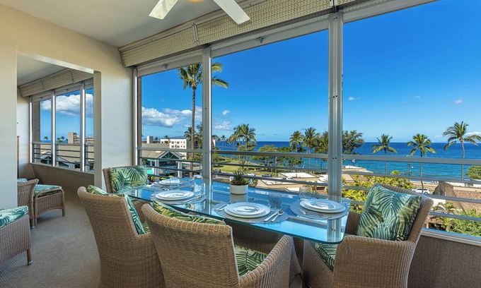Kihei Condo | New!-*Summer Special Rates* #510-Ocean-Sunset Views! Steps from It All!