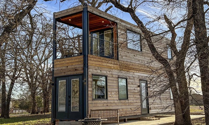Waco House | NEW! The Flagship 2 Story Container Home