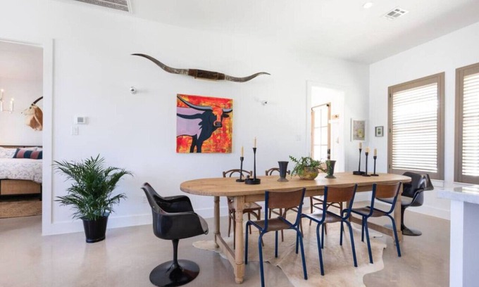 New Ulm House | NEW urban cottage, The Vine & Round Top!