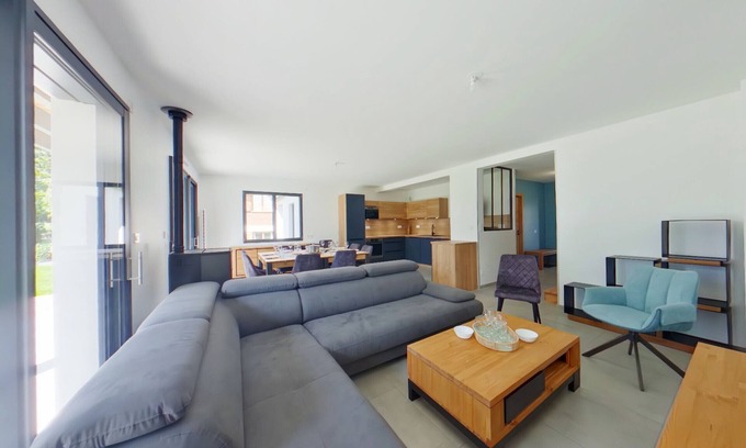 Les Rousses Villa | New villa in Les Rousses, near center, sleeps up to 12