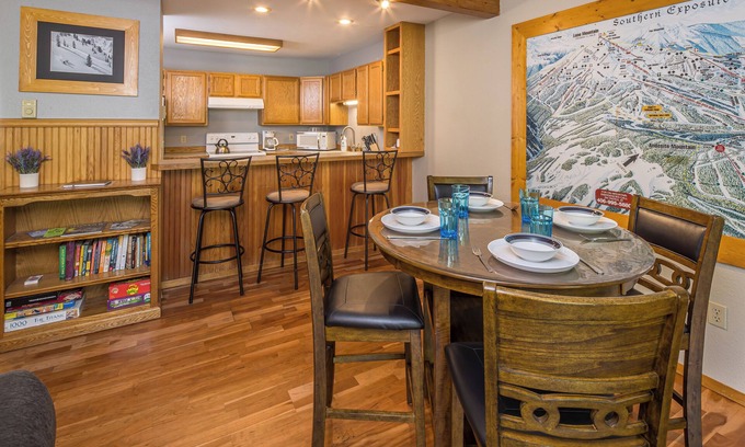 Big Sky Condo | New! Walking distance to town center, Wood stove